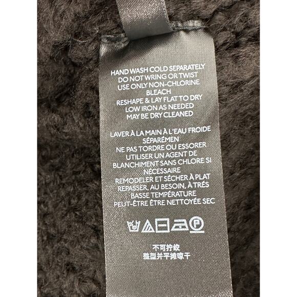 Free People Chunky Knit Blue Bell V-Neck Sweater Small - Picture 9 of 11